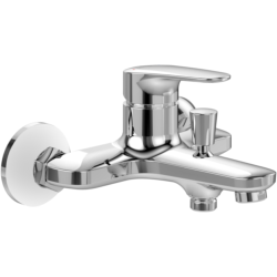 Villeroy & Boch O.novo Start Wall Mounted Bath Shower Mixer Chrome TVT10550111061