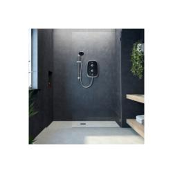 Aqualisa Evolve Electric Shower Black/Satin Silver 9.5kW VOTZ26