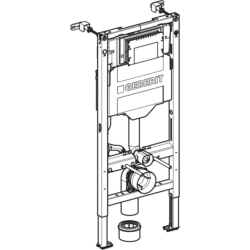 Geberit Duofix 112cm WC Frame with Sigma Concealed Cistern 12cm 111.383.00.6
