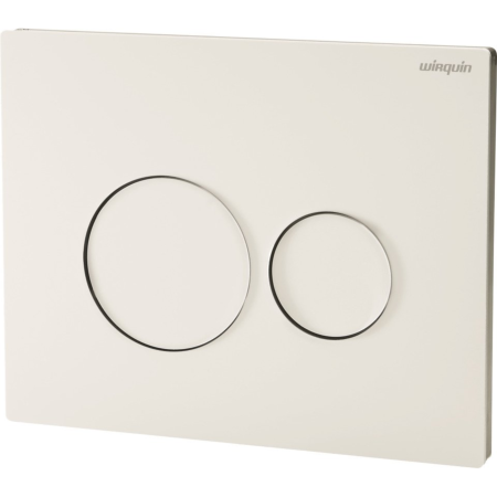 Wirquin Lunar Dual Flush Plate White 50120788