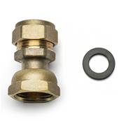 Salamander TapBoost Outlet Connector (1/2" to 15mm Compression) ACCTAPB12FT15COM