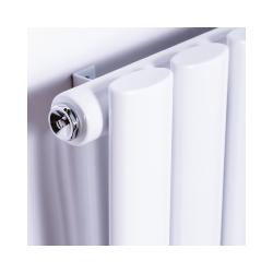 DQ Heating Cove Double Vertical 1500 x 295 in White