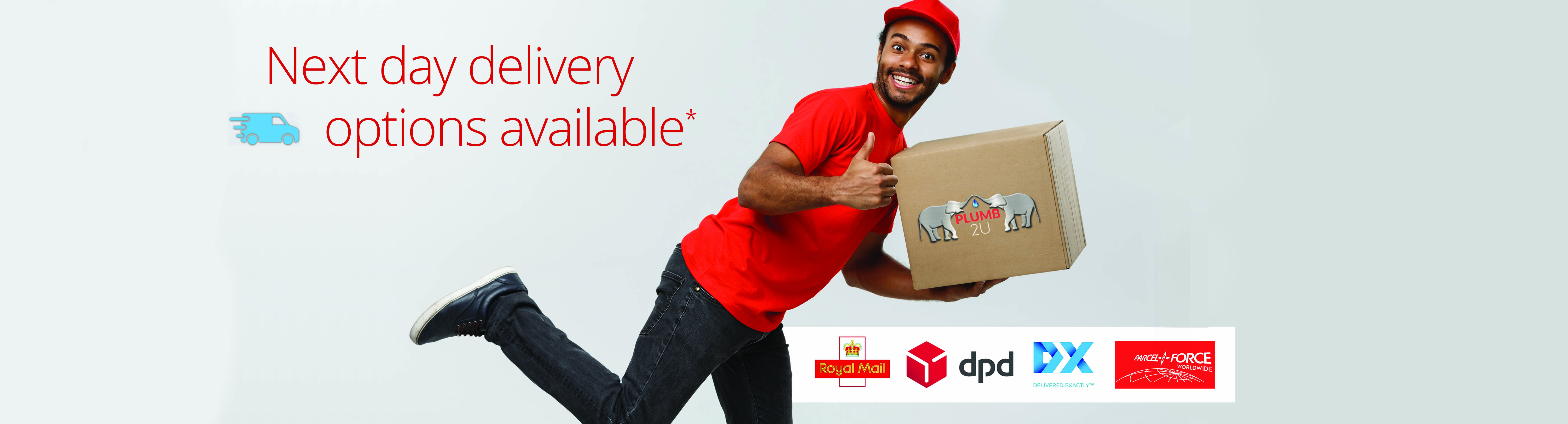 Delivery couriers available
