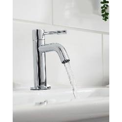 Bristan Mila Basin Pillar Taps Chrome MI 1/2 C