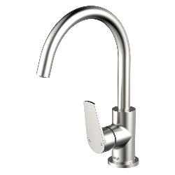 Bristan Raspberry Easyfit Monobloc Sink Mixer Stainless Steel RSP EFSNK SS