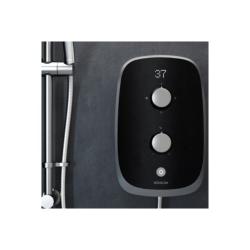 Aqualisa Evolve Electric Shower Black/Satin Silver 8.5kW VOTZ25