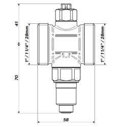 Inta 28mm Zero Anti-Freeze Valve ZERO28