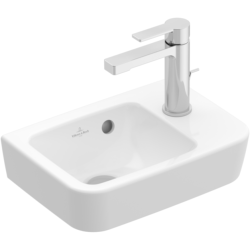 Villeroy & Boch O.Novo Wall Hung Basin with Overflow 360 x 250mm (Right Hand) 43433601