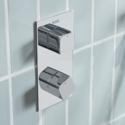 Bristan Cobalt Recessed Concealed Dual Control Shower Pack COBALT SHWR PK2