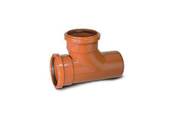 Polypipe Underground Drainage 110mm 87.5 Equal Junction Double Socket UG424