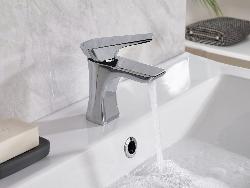 Bristan Hourglass Basin Mixer Tap Chrome HOU ES BAS C