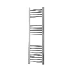 Vogue Axis 1000 x 300mm Straight Ladder Towel Rail Heating Only Chrome 696BTU MD062 MS10030CP