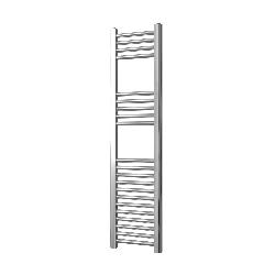 Vogue Axis 1200 x 300mm Straight Ladder Towel Rail Heating Only Chrome 853BTU MD062 MS12030CP