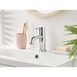 Bristan Mila Basin Mixer Tap with Clicker Waste Chrome MI BAS C