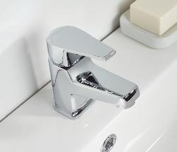 Bristan Niva Basin Mixer with Clicker Waste Chrome NVA BAS C