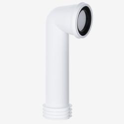 Viva 90° Bend Long Tail WC Pan Connector PP0005/B