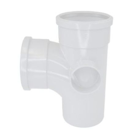 Davant 92Ø DS Branch 110mm White P/Fit With Boss SPW0010