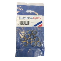 15mm Brass Olive (Pack of 10) UD65390