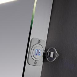 Plumb2u Cabrera 600 x 800mm Illuminated LED Mirror - Clear Glass SHM6080