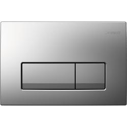 Geberit Delta50 Dual Flush Plate Matt Chrome 115.105.46.5