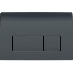 Geberit Delta50 Dual Flush Plate Matt Black 115.119.14.1