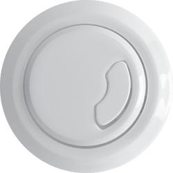 Wirquin Round Dual Flush Operated White 50120759