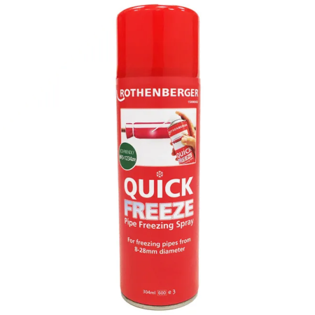 Rothenberger Quick-Freeze Pipe Freezer Spray 304ml 6655046