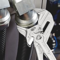 Knipex Pliers Wrench XL Plastic Coated Chrome-plated 400mm 86 03 400