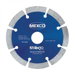 Mexco 125mm Abrasive Materials Diamond Blade - X10 Grade ABX1012522