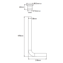 Heritage Dorchester Low Level Flush Pack Chrome CC00