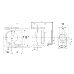 Grundfos MAGNA1 40-60F Circulator Pump 99221292