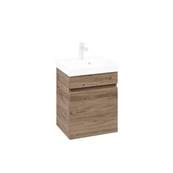 Villeroy & Boch Arto 1 Drawer Vanity Unit (Furniture Only) 45cm - Kansas Oak VBB53500RH