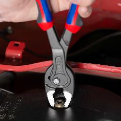 Knipex TwinGrip Front & Side Gripping Pliers with Comfort Handles Grey Atramentized 250mm 82 02 250