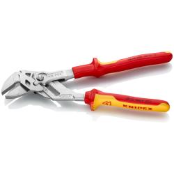 Knipex Pliers Wrench Insulated Multi-component Grips VDE Chrome-plated 250mm 86 06 250