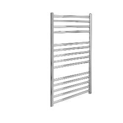 Vogue Axis 800 x 750mm Straight Ladder Towel Rail Heating Only Chrome 1225BTU MD062 MS08075CP