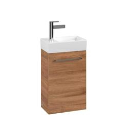 Villeroy & Boch Avento 340 RH Door Cloakroom Vanity Unit With RH Basin Oak Kansas SAVE34RH01