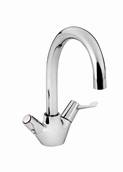 Bristan Lever Monobloc Sink Mixer with Ceramic Disc Valves Chrome Plated VAL2 SNK C CD