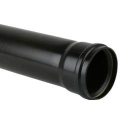 Davant Single Socket Pipe 110mm X 4M Black SPB0040