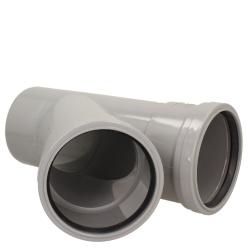 Davant 135Ø DS Branch 110mm Light Grey Pushfit SPLG0014