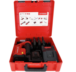 Rothenberger Romax Compact 3.0 Bluetooth Enabled Press Tool & M Profile Jaw Set 15-22-28mm