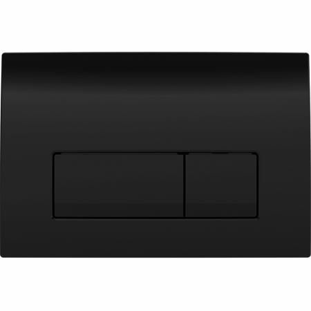 Geberit Delta50 Dual Flush Plate Black 115.119.DW.1