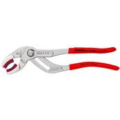 Knipex Siphon and Connector Pliers with Exchangeable Plastic Jaws Chrome-plated 250mm 81 13 250