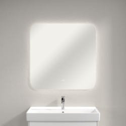 Villeroy & Boch More To See Lite 800 x 800mm Rectangular LED Mirror A4628000