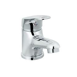 Bristan Iris Basin Mixer with Clicker Waste Chrome IRS BAS C