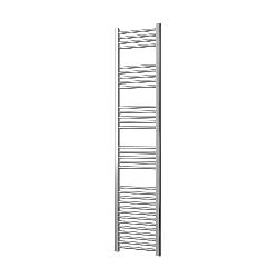 Vogue Axis 1800 x 400mm Straight Ladder Towel Rail Heating Only Chrome 1583BTU MD062 MS18040CP