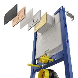 Geberit 112cmH Alpha Frame & Cistern for Wall-Hung WC 458.039.00.2