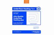 Polypipe Underfloor Heating Pipe Polybutylene 15mm X 150m Coil UFH Pipe UFH15015B