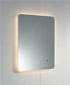 Plumb2u Jucar 800 x 600mm Illuminated LED Mirror - Clear Glass CA6080