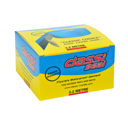 Classi-Seal 3.2m Self Adhesive Flexible Waterproof Upstand Bath Seals