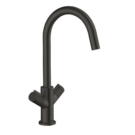 Bristan Fern Easyfit Mono Sink Mixer Black FRN EFSNK BLK